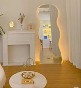 Alixa irregular shape backlight mirror